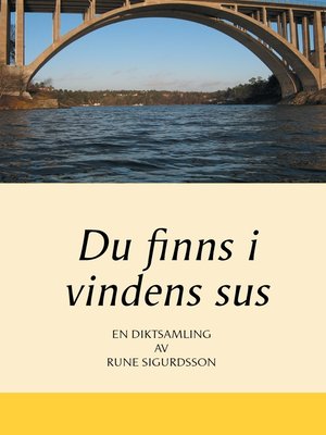 cover image of Du finns i vindens sus